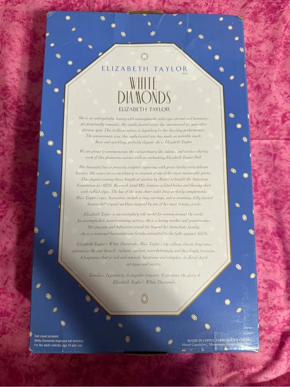 2000 Timeless  Treasures ~Elizabeth Taylor~ Doll White Diamonds Special Ed NRFB